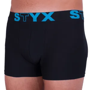 Pánske boxerky Styx športová guma nadrozmer čierne (R961) 4XL, trenky