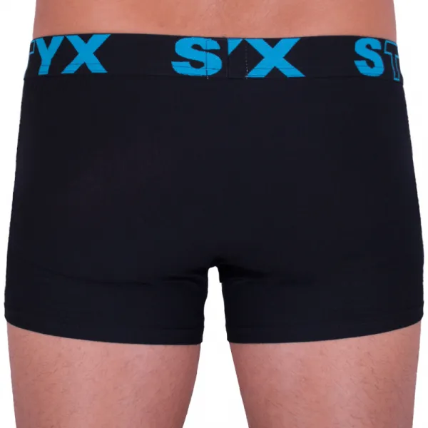 Pánske boxerky Styx športová guma nadrozmer čierne (R961) 4XL, trenky