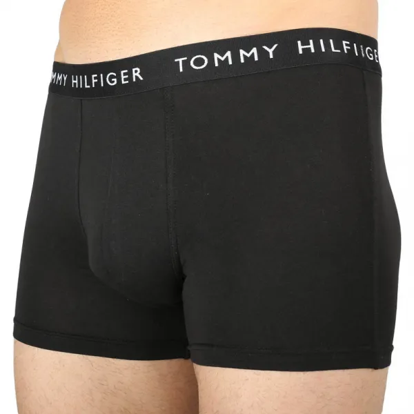 3PACK pánske boxerky Tommy Hilfiger čierne (UM0UM02203 0VI) S, trenky