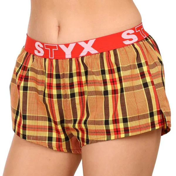 Dámske trenky Styx športová guma viacfarebné (T921) S, trenírky