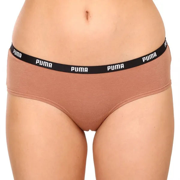 2PACK dámske nohavičky Puma hnědé (603032001 013) S