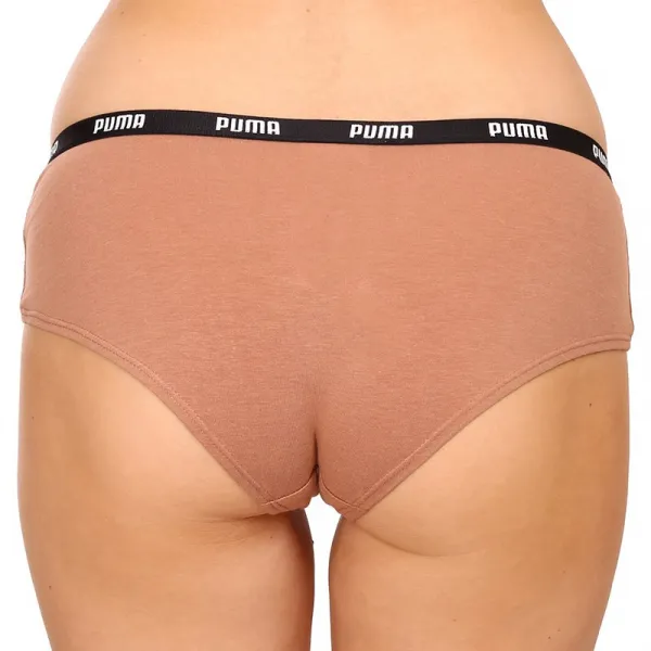 2PACK dámske nohavičky Puma hnědé (603032001 013) S
