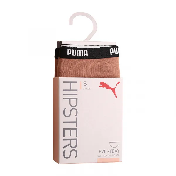2PACK dámske nohavičky Puma hnědé (603032001 013) S