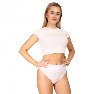 Dámske sťahovacie nohavičky Gina biele (00035) S