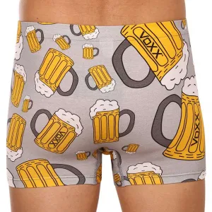 Pánske boxerky VoXX viacfarebné (Kevin-beer/big light grey) M, trenky