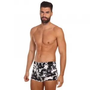 Pánske boxerky Styx art športová guma nadrozmer maskáč (R1457) 3XL, trenky