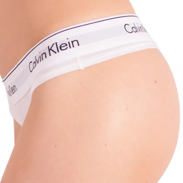 Dámska tangá Calvin Klein biela (QF5117E-100) XL