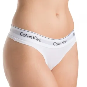 Dámska tangá Calvin Klein biela (QF5117E-100) XL