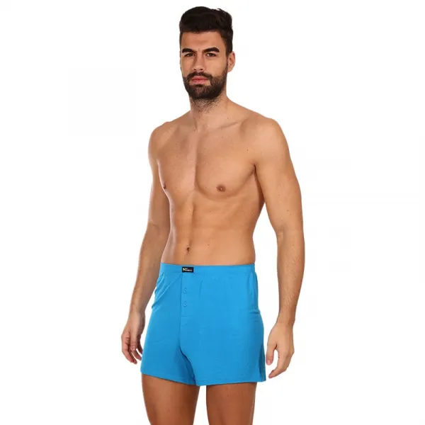 Pánske trenky Gino bambusové modré (75194) M, trenírky