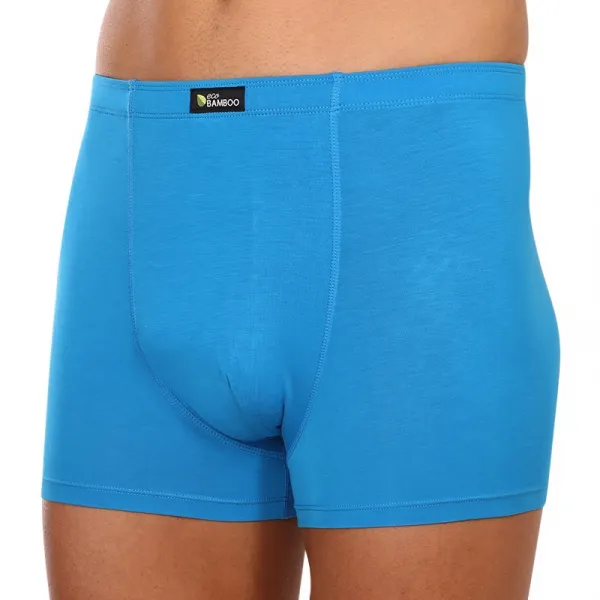 Pánske boxerky Gino modré (73125) M, trenky