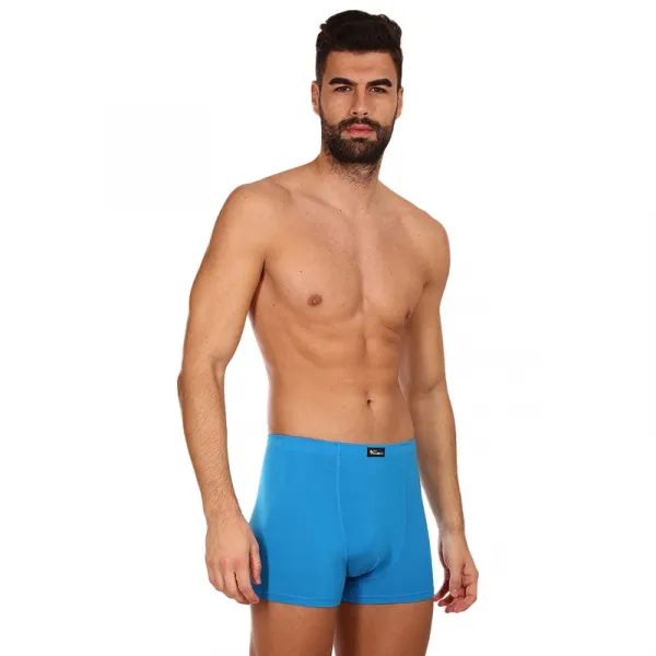 Pánske boxerky Gino modré (73125) M, trenky