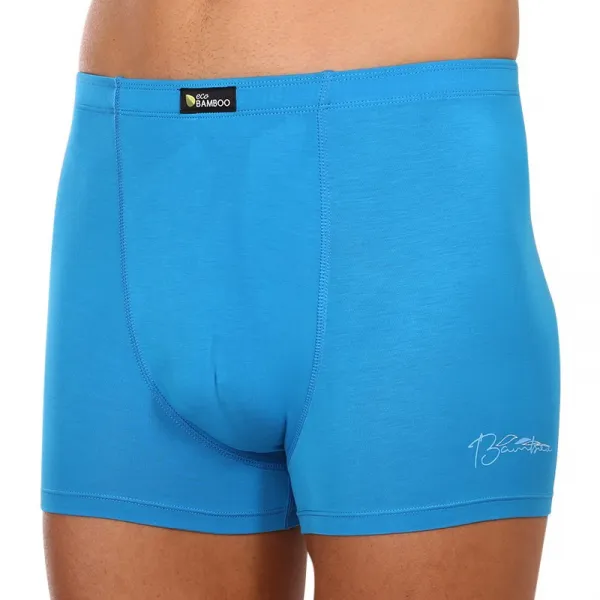 Pánske boxerky Gino modré (73124) M, trenky