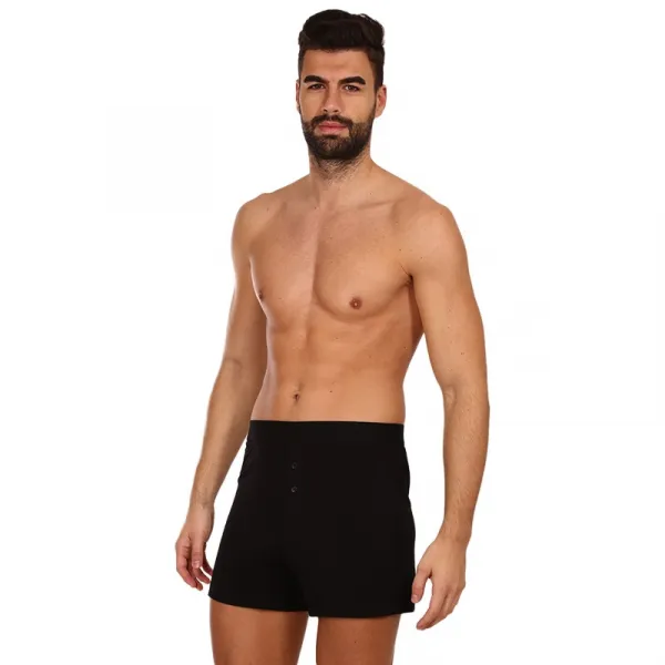 Pánske trenky Gino bambusové čierne (75195) M, trenírky
