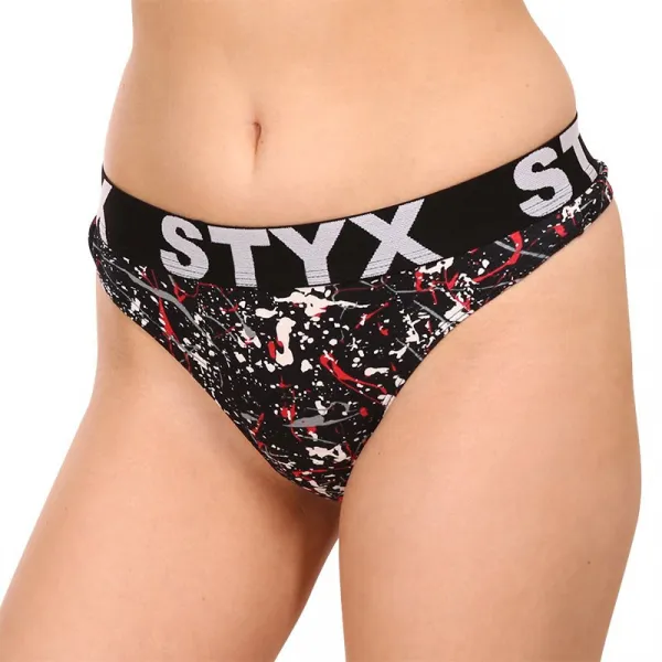 Dámske tangá Styx art športová guma Jáchym (IT850) S
