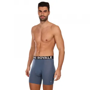 Boxerky Mons Royale Hold 'em Boxer - blue slate