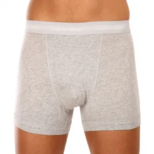 3PACK pánske boxerky Calvin Klein sivé (U2662G-080) S, trenky
