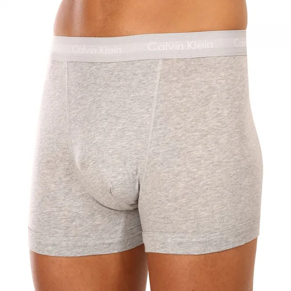 3PACK pánske boxerky Calvin Klein sivé (U2662G-080) S, trenky