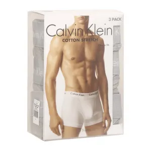 3PACK pánske boxerky Calvin Klein sivé (U2662G-080) S, trenky