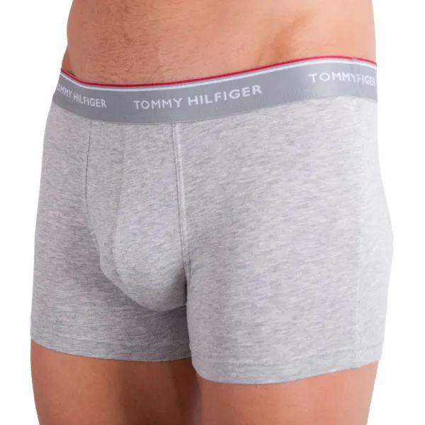 3PACK pánske boxerky Tommy Hilfiger viacfarebné nadrozmer (1U87905252 004) 4XL, trenky