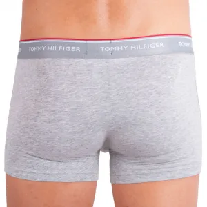3PACK pánske boxerky Tommy Hilfiger viacfarebné nadrozmer (1U87905252 004) 4XL, trenky