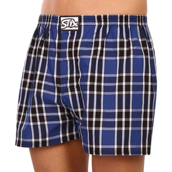 Pánske trenky Styx klasická guma viacfarebné (A940) L, trenírky