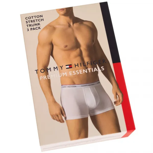 3PACK pánske boxerky Tommy Hilfiger viacfarebné nadrozmer (1U87905252 004) 4XL, trenky