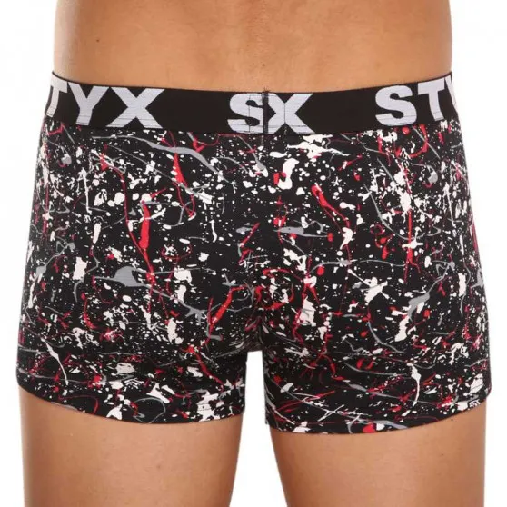 5PACK pánske boxerky Styx art športová guma viacfarebné (G85052535759) M, trenky