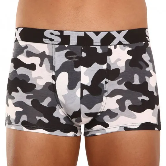 5PACK pánske boxerky Styx art športová guma viacfarebné (G85052535759) M, trenky