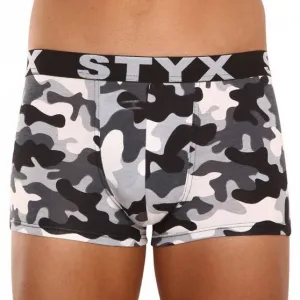 5PACK pánske boxerky Styx art športová guma viacfarebné (G85052535759) M, trenky