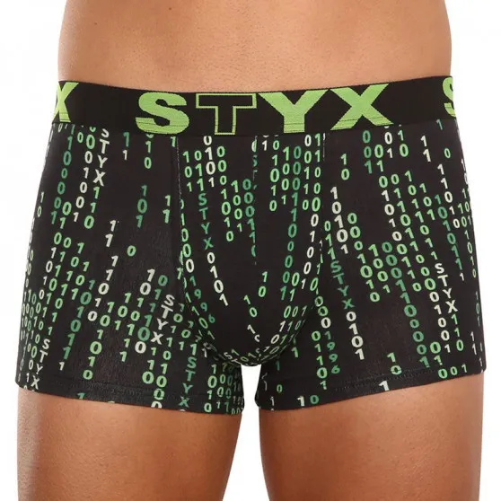 5PACK pánske boxerky Styx art športová guma viacfarebné (G85052535759) M, trenky