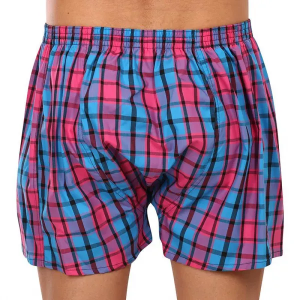 Pánske trenky Styx klasická guma nadrozměr viacfarebné (E934) 4XL, trenírky