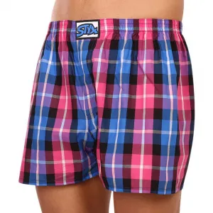3PACK pánske trenky Styx klasická guma viacfarebné (3A093134) M, trenírky