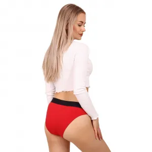 Dámske nohavičky Tommy Hilfiger červené (UW0UW02773 XLG) S
