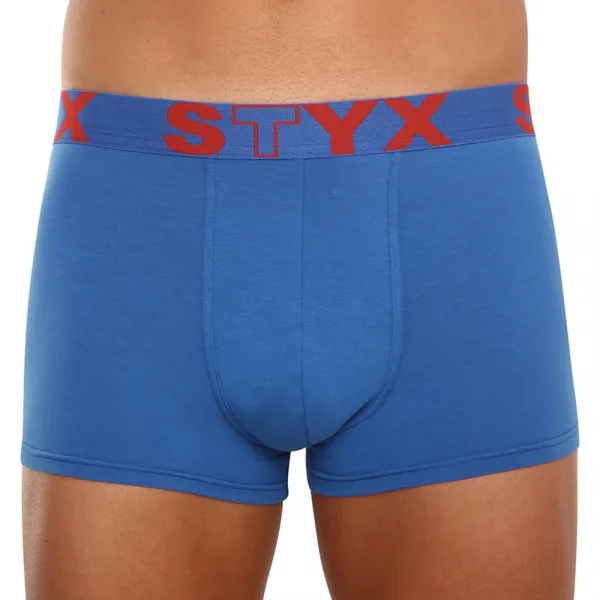 3PACK pánske boxerky Styx športová guma modré (3G96789) M, trenky