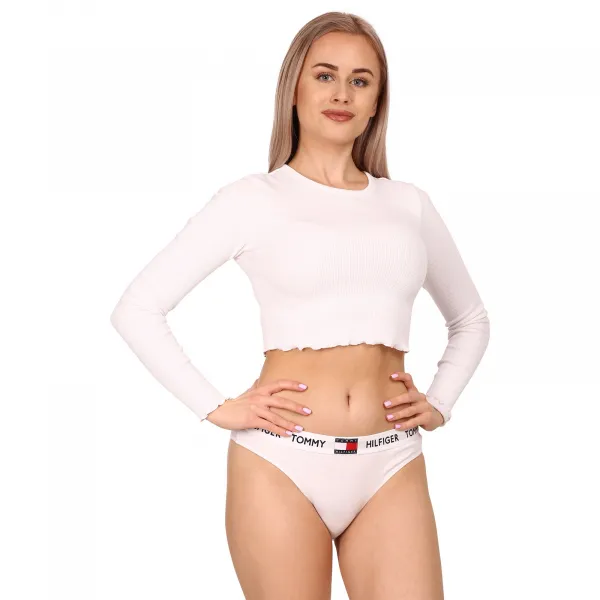 Dámske nohavičky Tommy Hilfiger bielé (UW0UW02193 YCD) M
