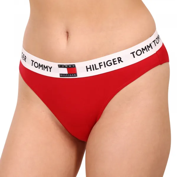 Dámske nohavičky Tommy Hilfiger červené (UW0UW02193 XCN) S