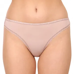 3PACK dámske tangá Tommy Hilfiger viacfarebná (UW0UW02824 0TG) M