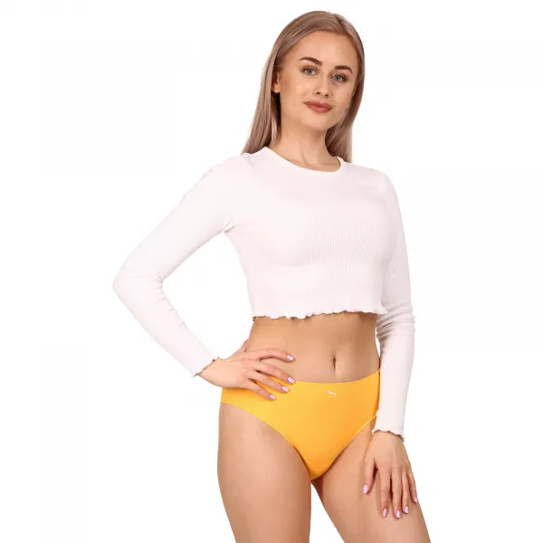 2PACK dámské nohavičky Puma oranžové (701219792 005) uni