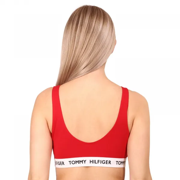 Dámska podprsenka Tommy Hilfiger červená (UW0UW02225 XCN) M