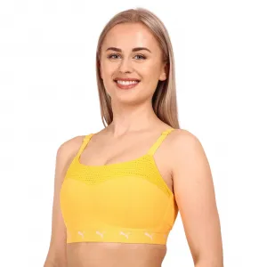 Dámska športová podprsenka Puma oranžová (701219634 003) S