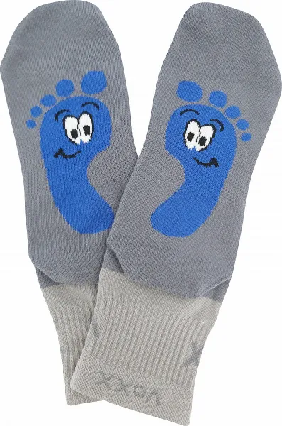 3PACK ponožky VoXX sivé (Barefootan-grey) S