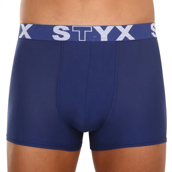 3PACK pánske boxerky Styx športová guma modré (3G96789) M, trenky