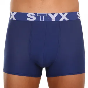 3PACK pánske boxerky Styx športová guma modré (3G96789) M, trenky