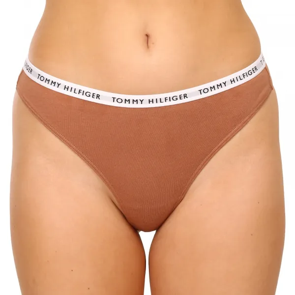 3PACK dámske tangá Tommy Hilfiger viacfarebná (UW0UW02829 0R2) M