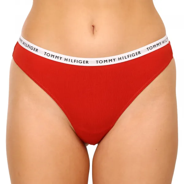 3PACK dámske tangá Tommy Hilfiger viacfarebná (UW0UW02829 0R2) M