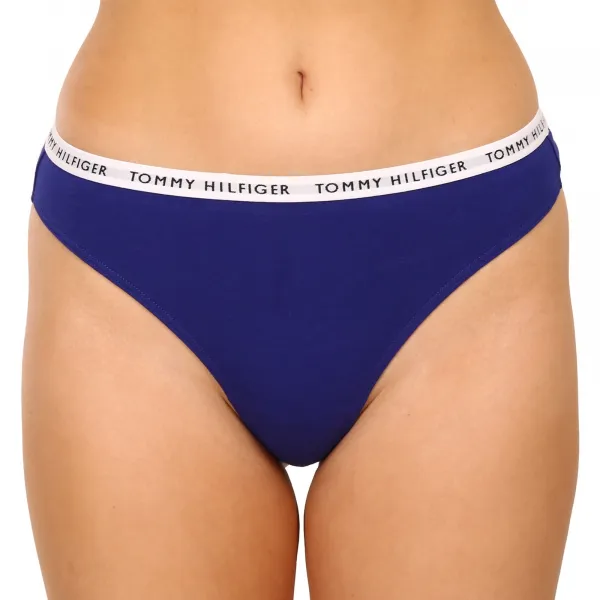3PACK dámske tangá Tommy Hilfiger viacfarebná (UW0UW02829 0XH) M