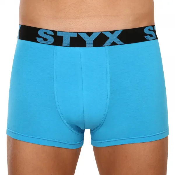 3PACK pánske boxerky Styx športová guma modré (3G96789) M, trenky