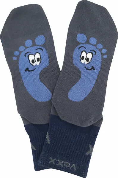 3PACK ponožky VoXX tmavo modré (Barefootan-darkblue) S