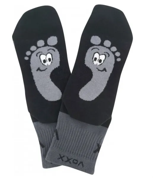 3PACK ponožky VoXX čierné (Barefootan-black) S