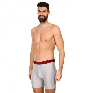 Pánske boxerky UNDER ARMOUR UA Tech 6in 2 Pack-GRY